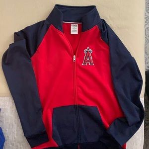 Pink VS lightweight jacket LA angels